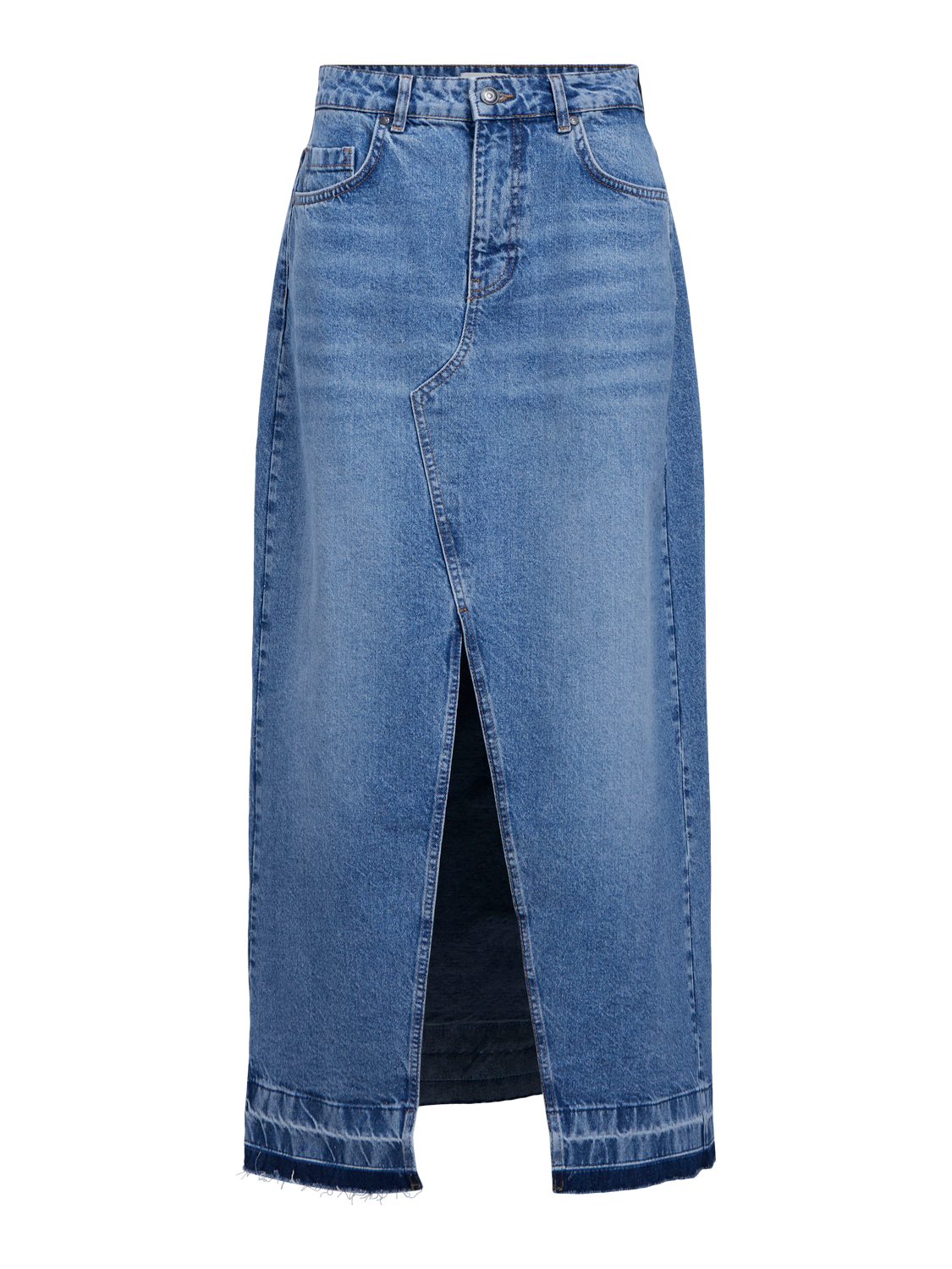 OBJHARPER Skirt - Medium Blue Denim